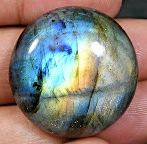 67-0-Ct-100-Natural-Fire-Labradorite-AGSL-Certified-Round-Cut-Untreated-Gem