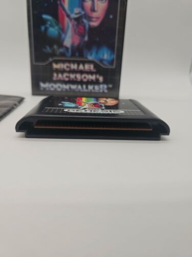 Michael Jackson's Moonwalker (Sega Genesis, 1990) CIB COMPLETE W/HANGTAB!! - Picture 11 of 11