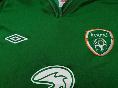 Maillot Domicile Équipe République D'Irlande (Eire) - Umbro - Saison 2012/2014 - Taille S - Vert