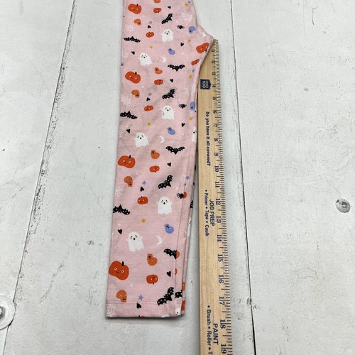 Old Navy Pink Halloween Print Ankle Full-Length Leggings Girls Size 5T NEW - Picture 5 of 6