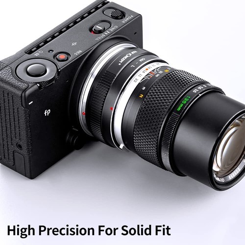 K&F Concept Manual Lens Adapter for Olympus OM Mount Lens to L Mount Camera Body - Picture 4 of 9