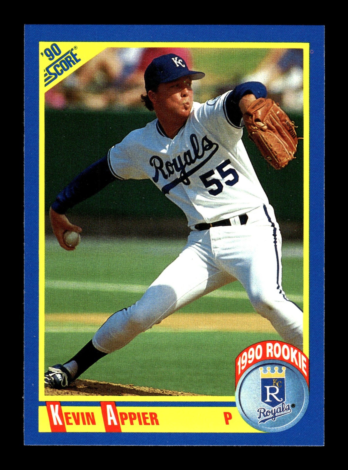 KEVIN APPIER ⚾ 1990 Score Baseball RC Rookie Card Kansas City Royals #625