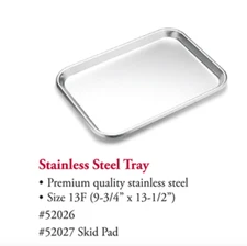 TPC Dental Premium Quality Stainless Steel Tray size B