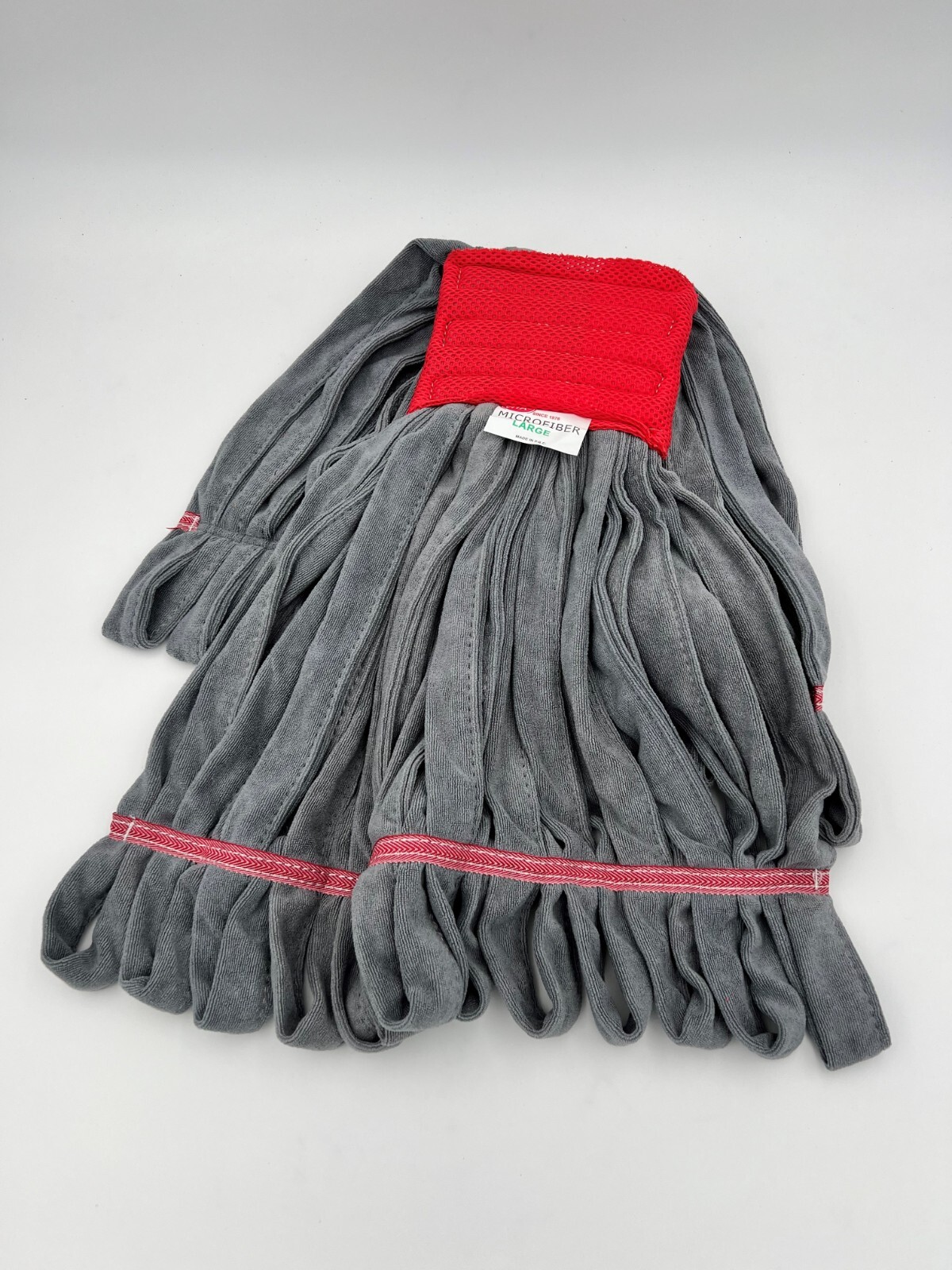 Vita Large Microfiber Mop Head Grey 12/CS eBay