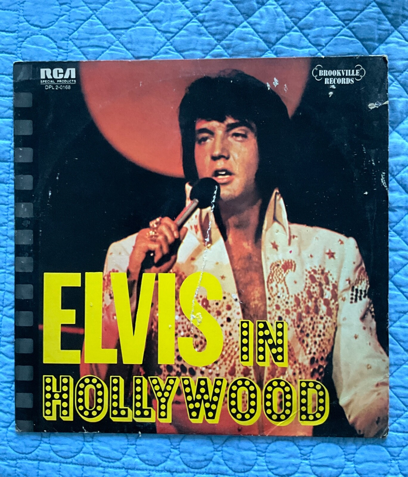 Elvis Presley In Hollywood Record RCA Double Album 2 LP Vinyl Music 1976