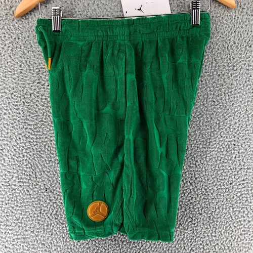 Jordan Fuel Up Cool Down Terry Shorts Kids Size XL Pine Green 95D146-E1P - Picture 3 of 10