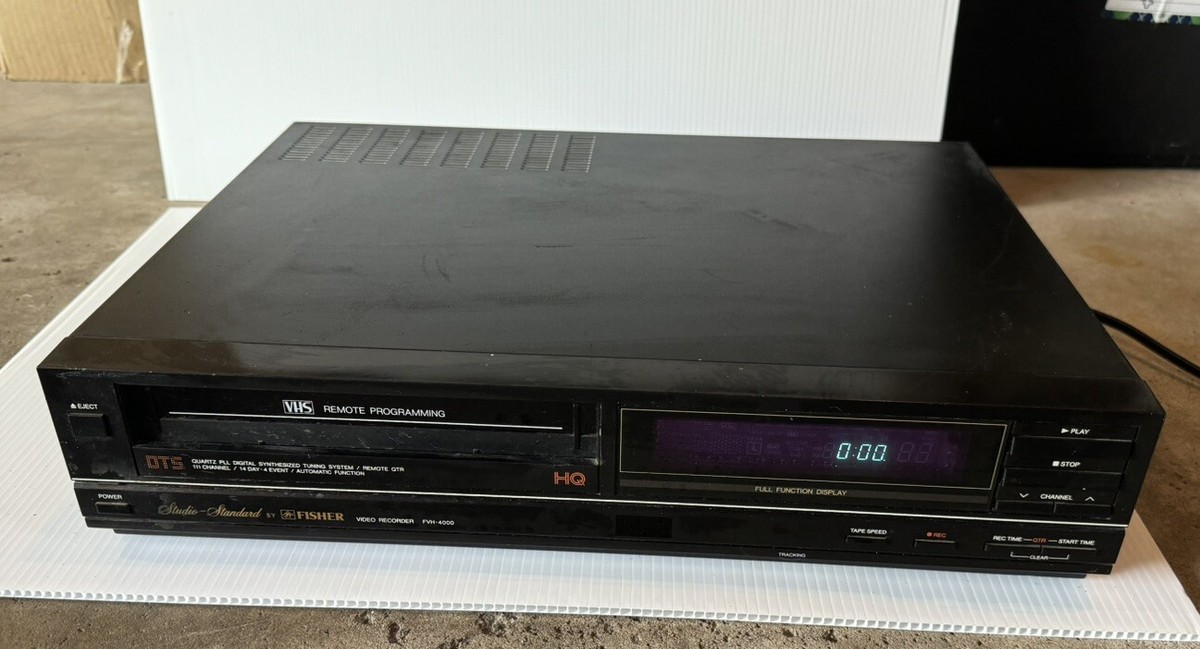 Fisher FVH-4000 Studio VCR | eBay