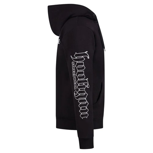 HOOLIGAN Zip Hoodie "We Don't Care" | Black | Kapuzenjacke Herren Soccer - Picture 3 of 3