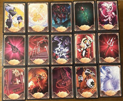 Hazbin Hotel Trading Cards 2nd Edition- PINK FOIL and NON Hazbin Hotel Trading Cards 2nd Edition- PINK FOIL and NON