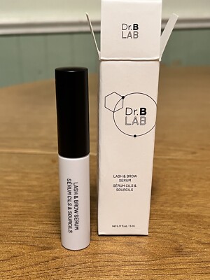DR. B LAB - LASH AND BROW SERUM - .17oz - NEW IN BOX - For All Skin Types.