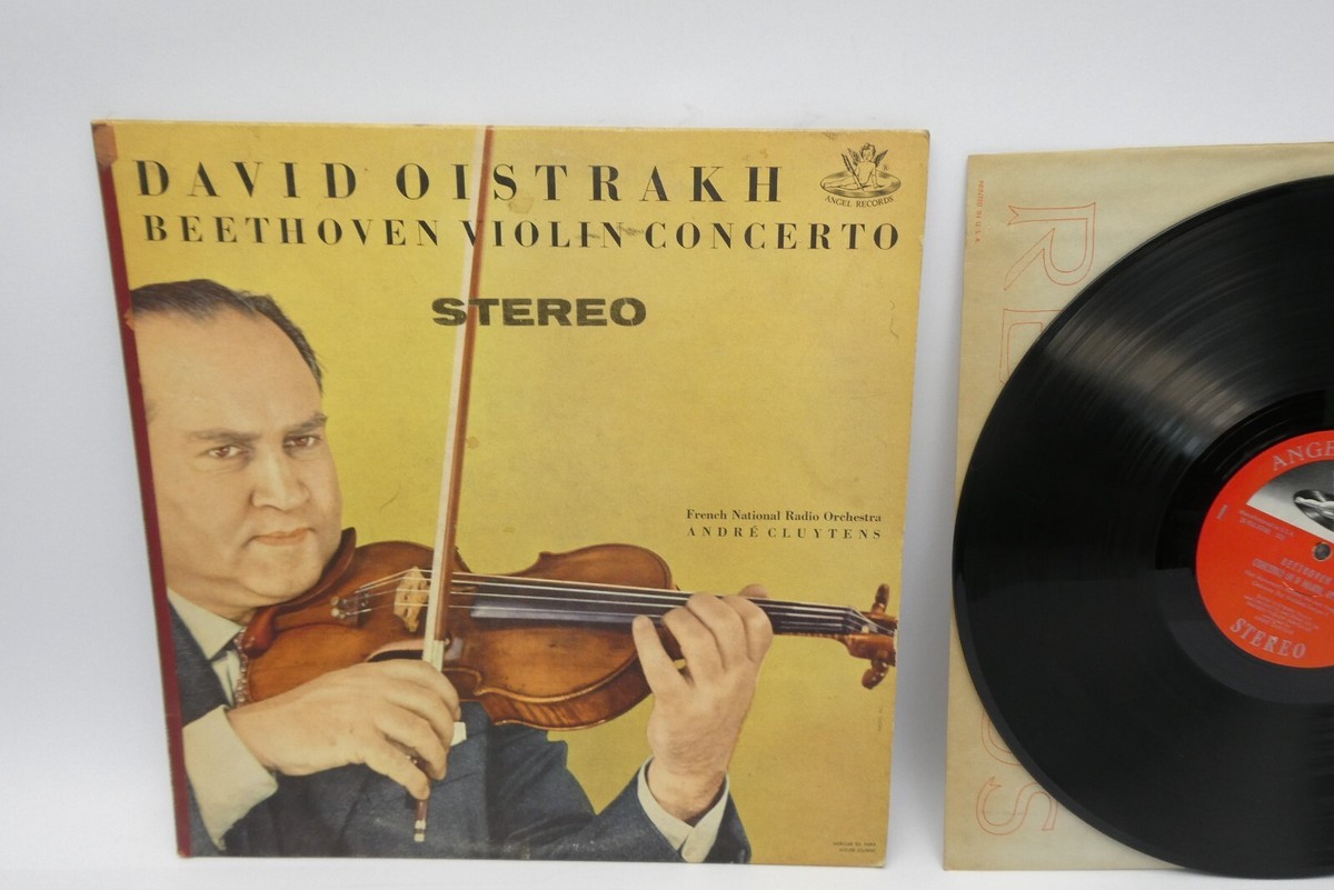 Vintage David Oistrakh Beethoven Violin Concerto 35780 Vinyl