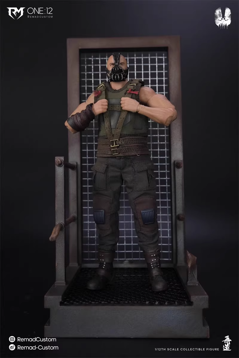 Remad Custom 1/12 ベイン　BANE フィギュア　最終値下げ Remad Custom 1/12 ベイン BANE フィギュア 最終値下げ