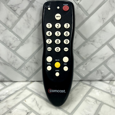 Genuine COMCAST Remote RC2392101/02B Clean Tested & Works SEE VIDEO