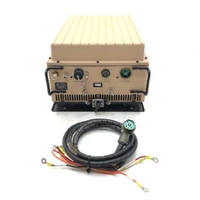 Harris Falcon III 400-Watt Solid State Power Amplifier, Shock Mount, Cable Tan