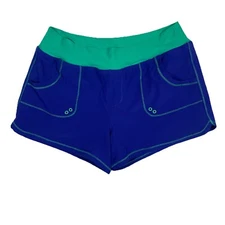 Prana Womens Millie Board Shorts Beach Pool Boardwalk Cute Comfortable Sail M