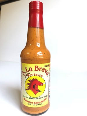Hot Sauce A LA BRAVA DIABLA 10 oz. bottle.(Pack of 1).*US PRODUCER & SELLER*