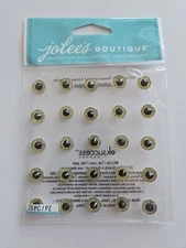 Jolees Boutique Dual Tone Prizm Onyx  scrapbooking stickers