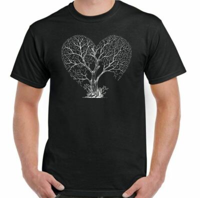 HERZBAUM T-SHIRT Ökologie Umwelt Erderwärmung Umweltverschmutzung Umwelt