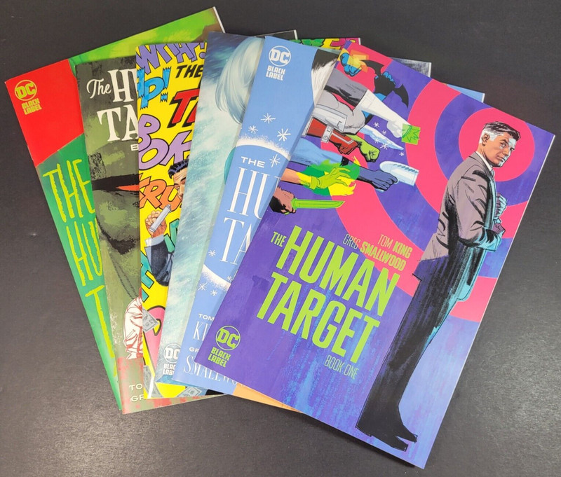 DC Comics Black Label - Human Target #1 - #6 (6 Books) - 2022 - Cover A - NM