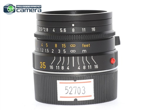 Lente negra Leica Summarit-M 35 mm F/2,5 E39 11643 *COMO NUEVA* - Imagen 2 de 7