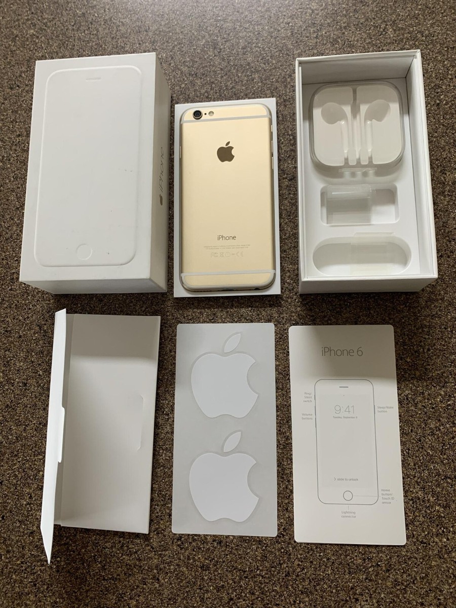 Apple iPhone 6 - Champagne Gold - 64 GB - TESTED WORKING