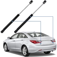 For 2009-2012 Hyundai Sonata Qty 2 Rear Trunk Lift Supports Shocks Struts