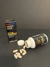 2Pk GNC Mega Men Energy Multivitamin for Men 120 Total Caplets Read Description 