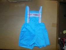 Lederhausen German Costume Polysuede sz 6 child white lace pink sequin trim