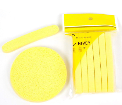 Compressed Facial Cleansing Sponge (100 Pieces)