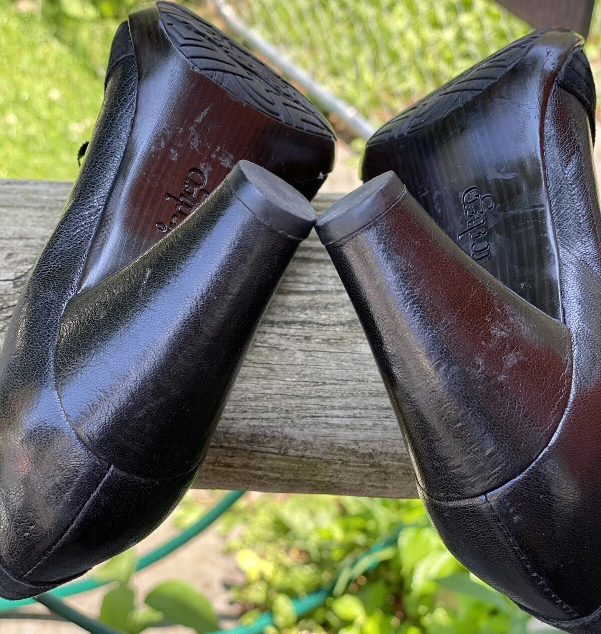 Indigo By Clarks Black Lea Jungle Java Pumps Leat… - image 10