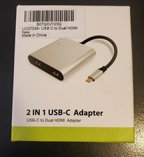 2 In 1 USB-C Adapter