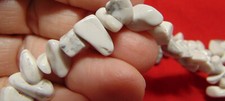 New 400pcs White Sandstone Chips 5-8mm Beads Gemstones Craft Jewelry DIY