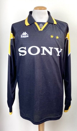 VINTAGE JUVENTUS 1996 KAPPA LONG SLEEVE MONTERO No.4 SHIRT ITALY MAGLIA  LARGE | eBay