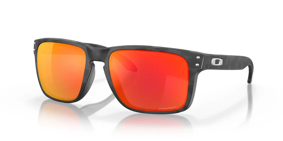 NOVO óculos de sol Oakley Holbrook XL preto fosco camuflado PRIZM lente rubi OO9417-29