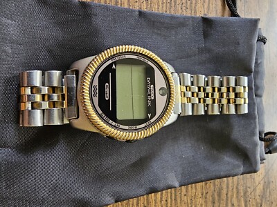Vintage Rare Version Mens Timex Data Link 150 S Microsoft Mens
