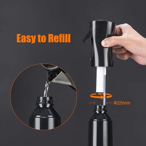 200ml Spray Bottle Continuous Water Mister Empty Spray Bottle - Picture 3 of 6