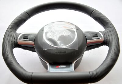 Lenkrad Schaltwippen Für Audi A3 A4 A5 - Alu Extension Rot 2015-2021