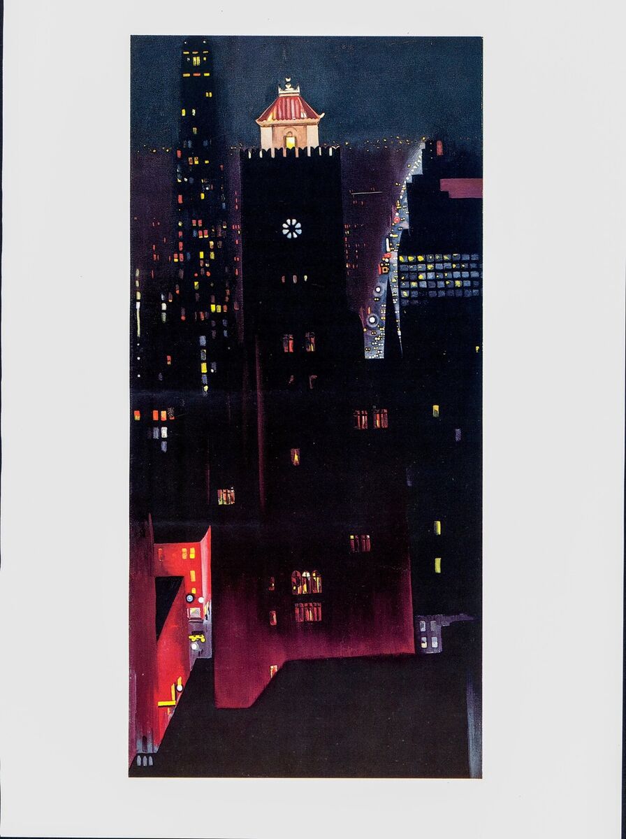 Georgia O'Keeffe print 1929 Georgia O'Keeffe print 1929