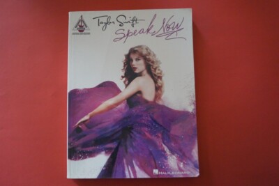 Taylor Swift - Speak now .Songbook Notenbuch .Vocal Guitar