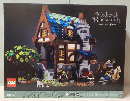 LEGO Ideas Medieval Blacksmith (21325) RETIRED BRAND