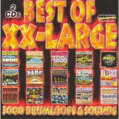 Best Service XXLarge 3000 Drumloops & Sounds (Audio-CD) | Neu