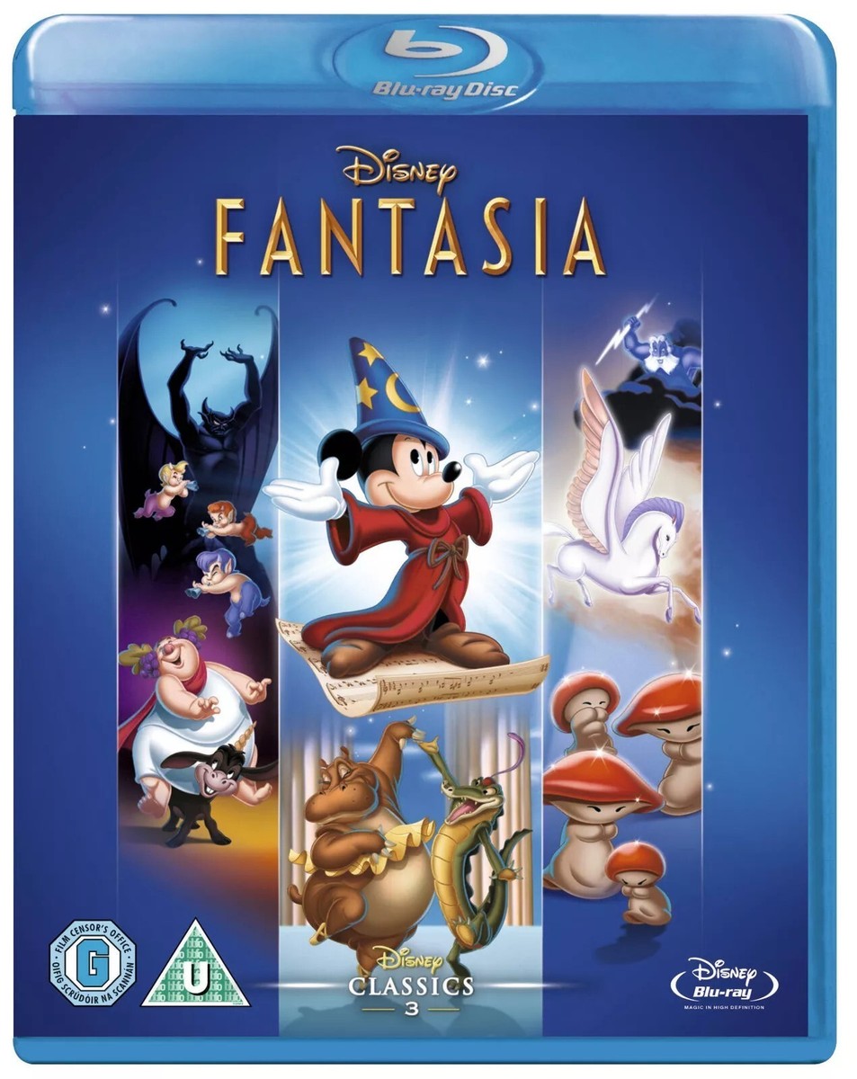FANTASIA [Blu-ray] (1940) Disney Animated Original Classic Movie