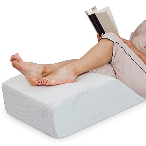 LEG REST PILLOW Elevating Foam Wedge Improve Circulation Knee Support ZEN BAMBOO eBay