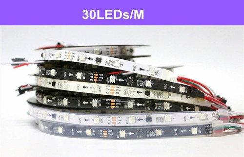 WS2811 5050 RGB LED Strip 1m/5M 150 300Leds Addressable (1IC 3leds ) DC12V - Picture 7 of 8