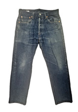 Levi  s 501  93 Premium Jeans Mens 32x30 Original Fit Straight Leg Blue Denim