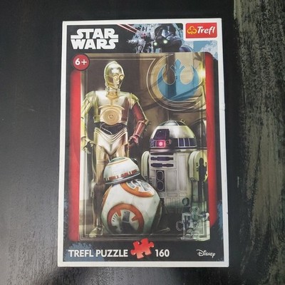 Star Wars, Jigsaw, Puzzle, R2D2, C3PO, BB8, Droids, Trefl, 160 Teile, neuwertig 