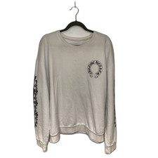Chrome Hearts Crewneck White Floral Horseshoe