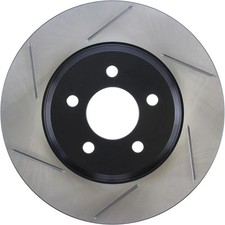 Stoptech 126.61086sr Front Right Slotted Brake Disc Rotor For 05-14 Ford Mustang