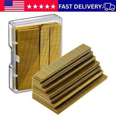 23 Gauge Pin Nails 3500pcs Headless Brad Nailer 7 Sizes 2/5''-1'' Galvanized