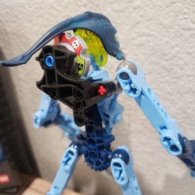 Lego Bionicle Kiina Glatorian Legends 8987 Complete w/ Canister & Manual EUC